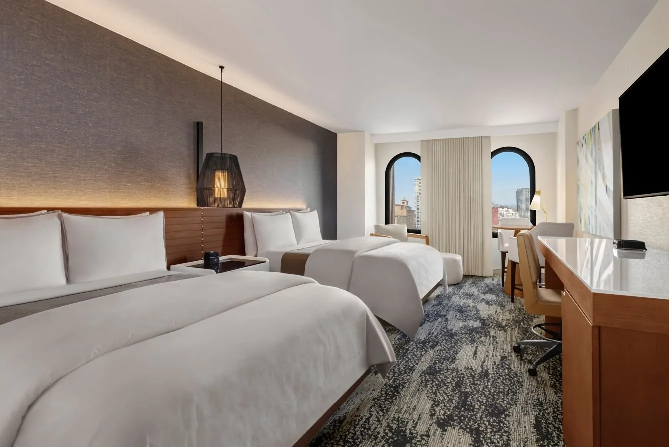 Two-queen guest room
